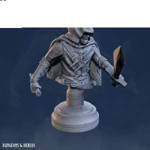 Halfling Rogue: Bust