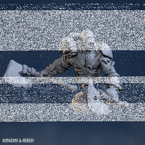 Orc Barbarian: Bust
