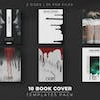10 Book Cover Templates Pack