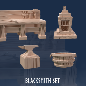 Blacksmith Set (4 Models)