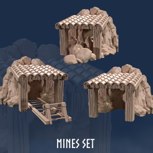 Mine Entrance Set
