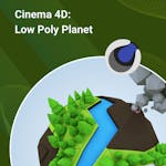 Cinema 4D: Low Poly Planet