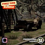 Deserted Military Outpost in the Forest Environment (Unreal Engine)