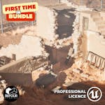 Ancient Desert Ruins Environment w/ Map Generator PCG (Unreal Engine)