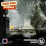 Abandoned Gas Station - Post Apocalyptic (Unreal Engine)
