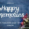 Happy Memories - 10 Handwritten Script Fonts