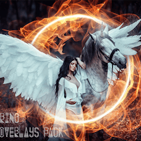109 Magic Ring Photo Overlays Pack