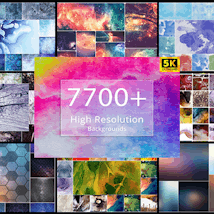 7700+ High-Resolution Backgrounds Bundle
