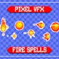 Fire Spells Pixel VFX