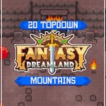 Mountains Tileset 16x16 Pixelart - Fantasy Dreamland