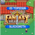 Blacksmith House Tileset 16x16 Pixelart - Fantasy Dreamland