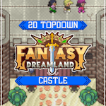 Castle Tileset 16x16 Pixelart - Fantasy Dreamland