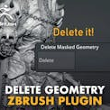 ZBrush - Mask & Delete Plugin