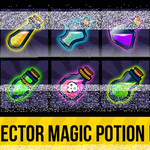 150 Vector magic potion Icons