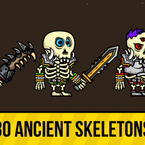 30 Ancient skeletons