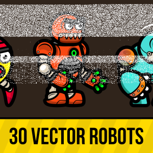 30 Vector robots