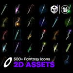 500+ Fantasy Icons