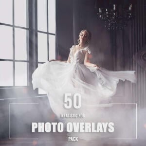 50 Realistic Fog Photo Overlays