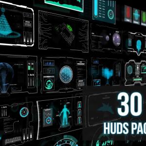30 HUDs Pack