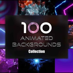 100 Animated Video Backgrounds Bundle