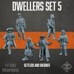 Dwellers Set 5: Settlers and Sherrifs