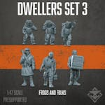 Dwellers Set 3: Folks and Frogs