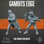 Gambits Edge: Dak Tanager and Qrizzo