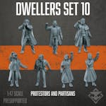 Dwellers Set 10: Protestors and Partisans