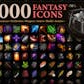 6000 Fantasy Icons
