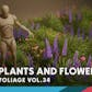 Foliage VOL.34- Yard Plants and Flowers (Low Poly)