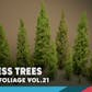 Foliage VOL.21 - Cypress Trees ( Low Poly)