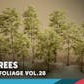 Foliage VOL.28 - Ash Trees (Nanite and Low Poly)