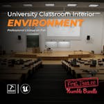 University Classroom Interior Environment / School Room ( Universities / Class )