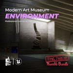 Modern Art Museum Environment ( Showroom Museum Art Exhibition Showroom )