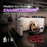 Modern Art Museum Environment ( Art Museum Exhibition Showroom )