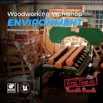 Woodworking Workshop Environment / Woodworking Craftman Craft Interior Carpenter