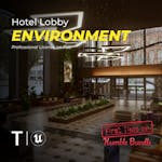 Hotel Lobby Environment ( Motel Lobby Lounge Reception )