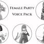 Female Party Voice Pack