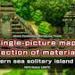 RPG Maker Unite - Game Templates Worldview Taste Single-picture map collection of materials3 Southern sea solitary island GOBA