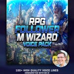 RPG Follower - Male Wizard Voice Pack