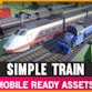 Simple Trains - Cartoon Assets