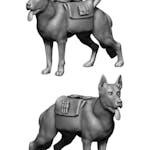 Messenger Dogs (2 Pack)