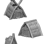 Fantasy Chicken & Dog Huts