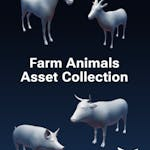 Farm Animals Base Mesh Collection