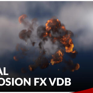 Aerial Explosion FX VDB