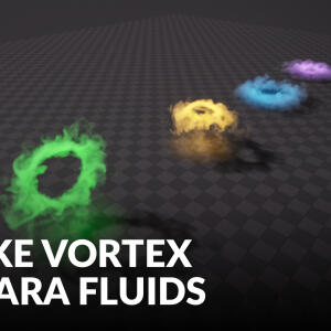 Smoke Vortex Niagara Fluids