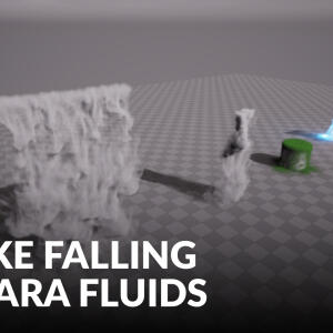 Smoke Falling Niagara Fluids