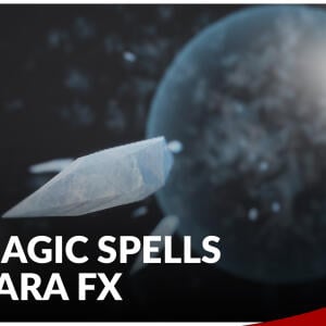 Ice Magic Spells Niagara FX