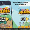 Jellies Match 3 Game Assets