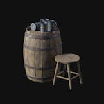 Prop - Barrel Table B